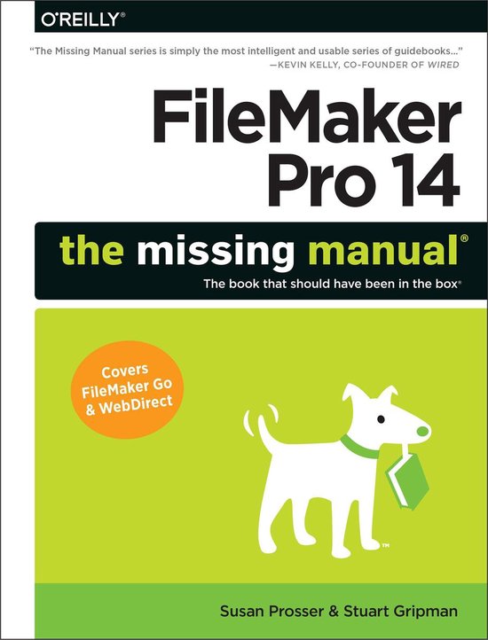 FileMaker Pro 14: The Missing Manual - cover