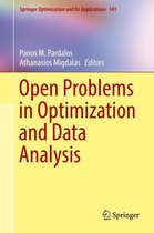 Springer Optimization and Its Applications 141 - Open Problems in Optimization and Data Analysis