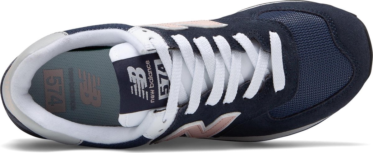 sin Caliza evitar New Balance Dames Sneakers Wl574 - Blauw - Maat 41+ | bol.com
