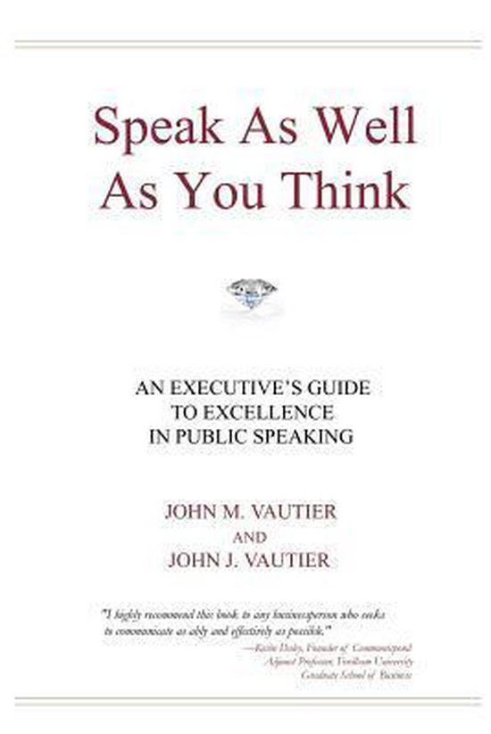 Speak As Well As You Think - cover