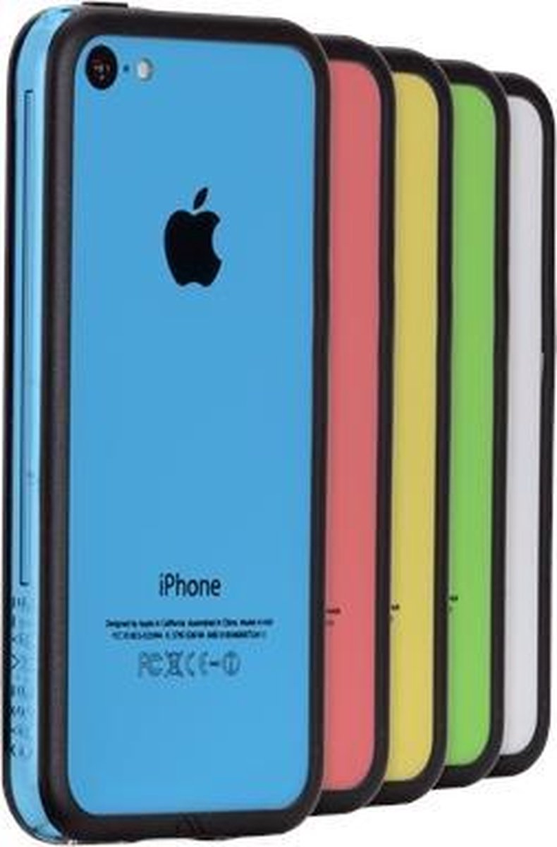 iPhone 5C hoesje - Case-Mate - Zwart - Kunststof
