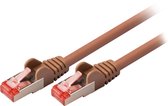Valueline S/FTP netwerkkabel bruin - CAT6 / LSZH - 0,25 meter