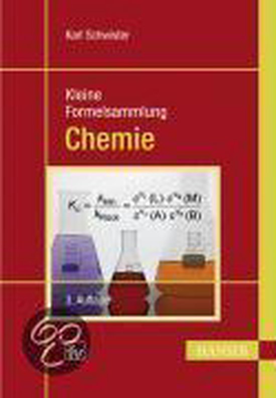 Kleine Formelsammlung Chemie - cover