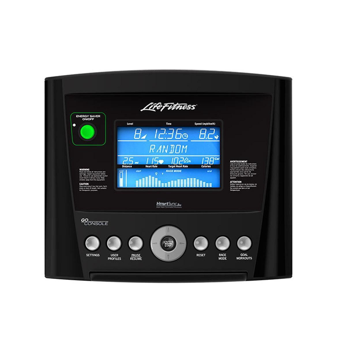 Afbeelding 3 van Life Fitness crosstrainer E1 Go Duitstalige console