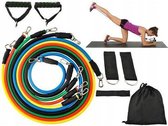 Weerstands Fitnessband – Fitness Elastiekenset – Stretch Fitness Kabels – Multicolor