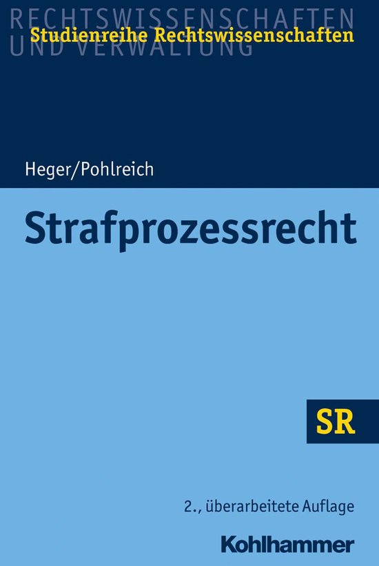 Strafprozessrecht - cover