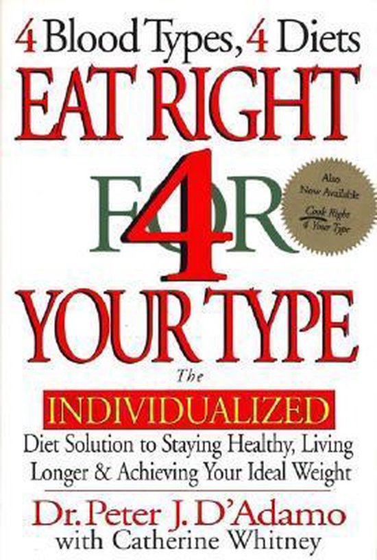 Eat Right for Your Type - cover