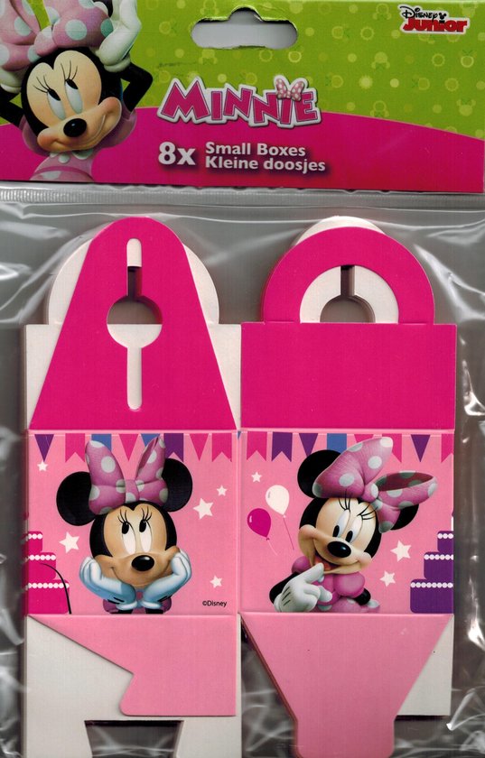 Kleine uitdeeldoosjes Minnie Mouse - set van 8x | bol.com