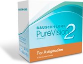 +3,75 PureVision 2 HD for Astigmatism (cil -0,75 as 180) - 6 pack - Maandlenzen - Contactlenzen