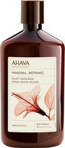 AHAVA Mineraal Botanische Crème Was - Diepe Reiniging en Ontspanning | Verrijkt met Hibiscus & Vijg | Gezichtsreiniger voor Dames & Heren | Geschikt voor Alle Huidtypen | Gezichtscrème | Moisturizer voor een droge huid & gezicht - 500ml