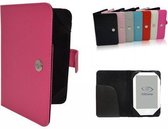 Cherry Mobility M738 Book Cover, e-Reader Bescherm Hoes / Case, Hot Pink, merk i12Cover