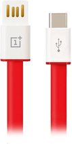 OnePlus 2 Original Type-C data + câble de charge plat 100 cm - Rouge