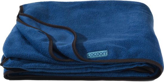 Cocoon - Plaid - Polyester - 160 x 200 cm - Blauw