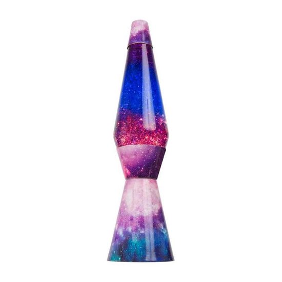 Fisura Lavalamp - Glitterlamp Rocket Galaxy glitter - Fisura