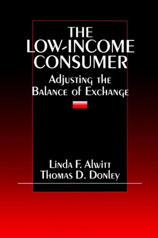 The Low Income Consumer - cover
