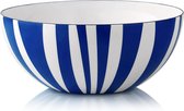 Blauw Stripes Bowl 20 cm