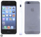 Apple iPhone 5 5S Hoesje Bumper case met achterkant Wit White