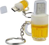 Ulticool USB-stick Bierglas - 16 GB - Drank - Bier - Geel