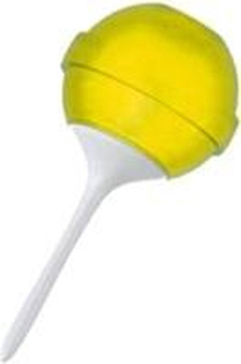 Silicone Zone Ijslolliemaker - Groot - Geel