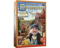 foto van 999 Games - Carcassonne: Burgemeesters en Abdijen - Uitbreiding - Bordspel