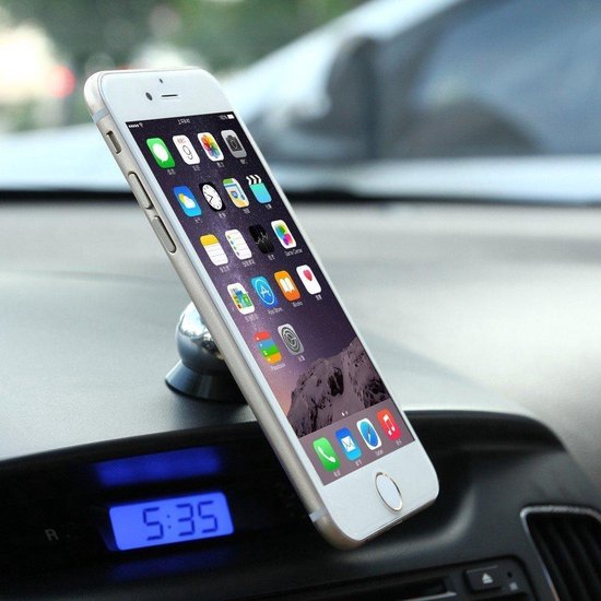 zGEAR Universele Telefoonhouder Auto Magneet Dashboard Geschikt o.a. voor  uw iPhone 4... | bol.com