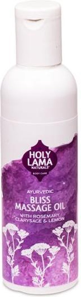 Goedkoopste Holy Lama Naturals Ayurvedische massage olie ‘Bliss' - 100 ml - L
