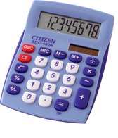 Citizen CI-SDC450NBL Calculator SDC450NBL Color Desktop ColourLine Blue