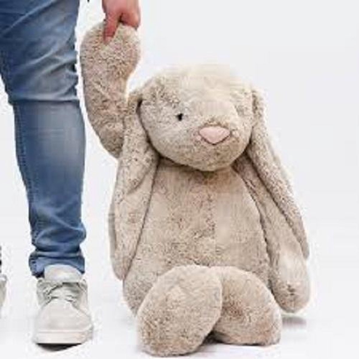 Jellycat Peluche - Vraiment BIG - 67x31 cm - Petit lapin timide