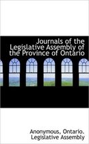 Journals of the Legislative Assembly of the Province of Ontario