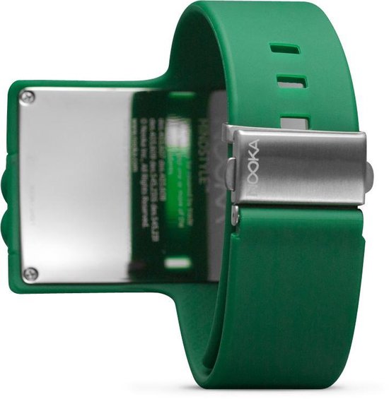 Nooka design horloge Zub Zayu Zirc Dg - Dark green