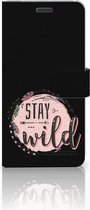 Geschikt voor Samsung Galaxy S8 Plus Bookcover hoesje Boho Stay Wild