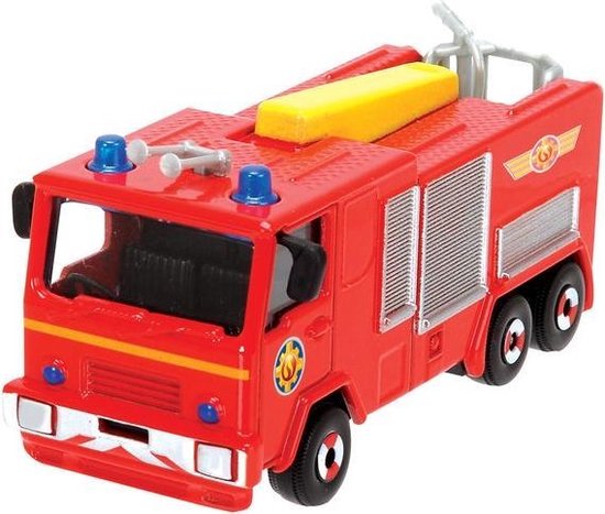 Brandweerman Sam Jupiter avec Brandweerman Sam le pompier - Véhicule jouet  - Dès 3 ans