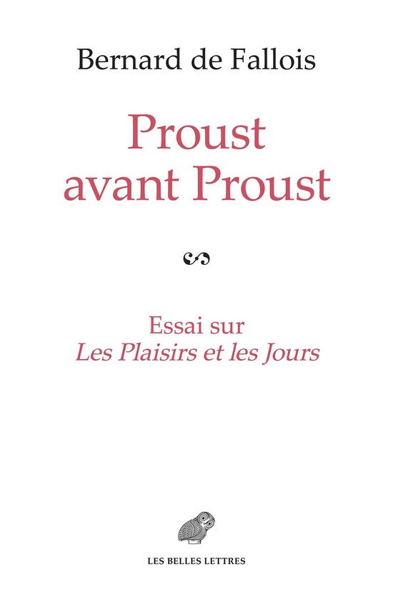 Proust avant Proust