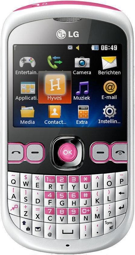 LG In touch (C300) - Wit/Roze | bol