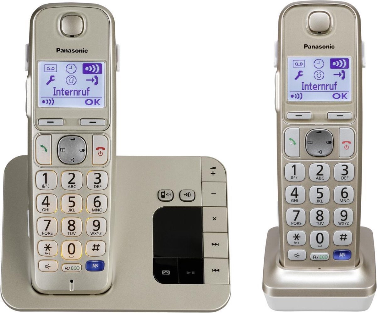 Panasonic KX-TGE222GN - Téléphone fixe avec répondeur - Comparer avec