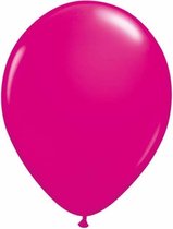 Qualatex ballonnen 100 stuks Wild Berry