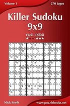 Killer Sudoku 9x9 - Facil ao Dificil - Volume 1 - 270 Jogos