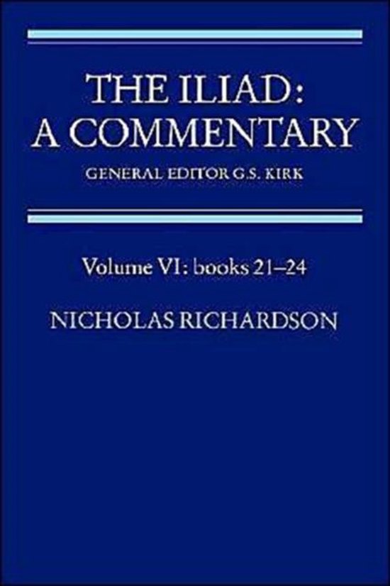 Iliad: A Commentary: Volume 6, Books 21-24 - cover