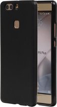 Huawei P9 Plus TPU Achterkant Hoesje Zwart