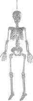 "Zilverkleurig skelet decoratie Halloween  - Feestdecoratievoorwerp - One size"