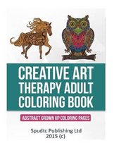 Creative Art Therapy Adult Coloring Book