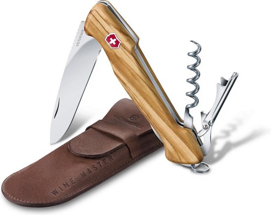 Victorinox Wine Master Zwitsers Zakmes - 4 Functies - Olive