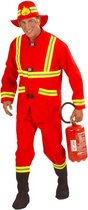 Brandweerman kostuum voor heren - Verkleedkleding - Large