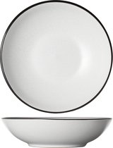 Cosy&Trendy Speckle White Diep Bord - Ø 20 cm x 5.3 cm - Set-6