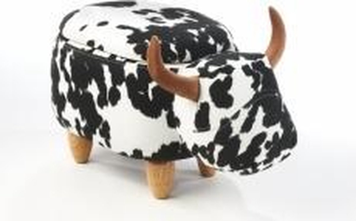 Krukje poef hocker dier koe vorm thema dieren cadeaus koeien kado | bol.com