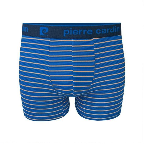 Pierre Cardin Heren Trunk | Boxershort Stripes Blauw/Geel | bol.com