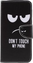 Book Case Hoesje Motorola Moto G6 Play / E5 - Don’t Touch