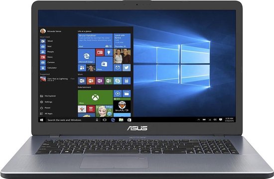 uitglijden Knipoog Gewoon ASUS VivoBook 17 X705UA-GC431T - Laptop - 17.3 Inch | bol.com