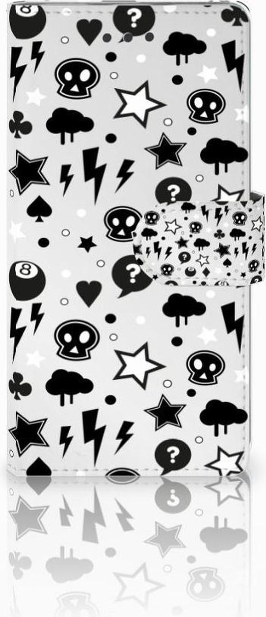 Telefoonhoesje met Naam Huawei Ascend P8 Lite Silver Punk