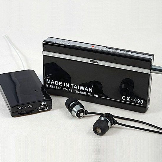 HD Wireless Voice Transmission MP3 Player. Draadloze Geluidszender